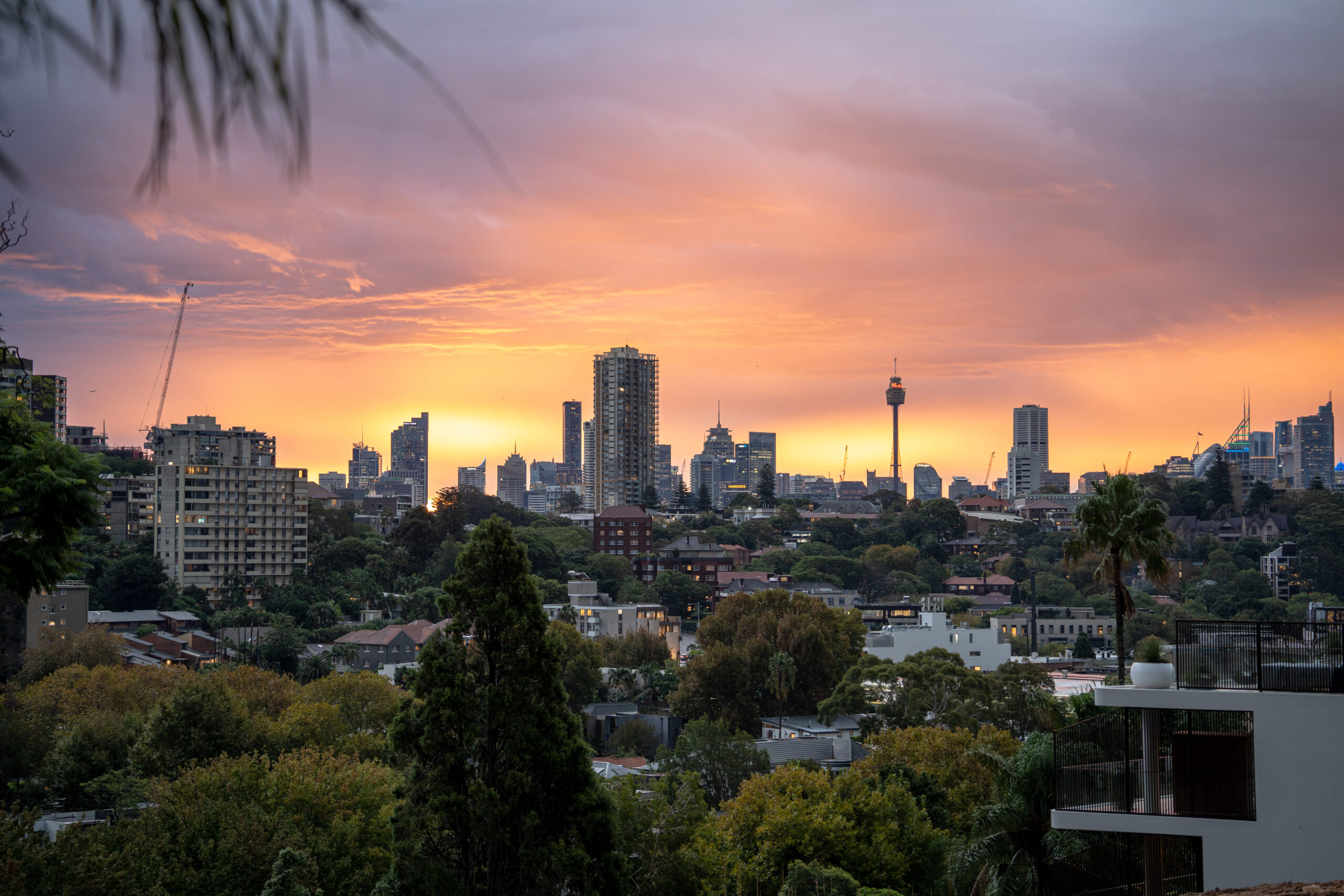 Sydney Sunset City